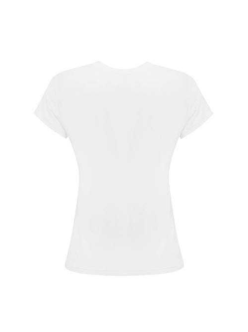 T-shirt con logo pony in cotone Bianco POLO RALPH LAUREN | 211898698005